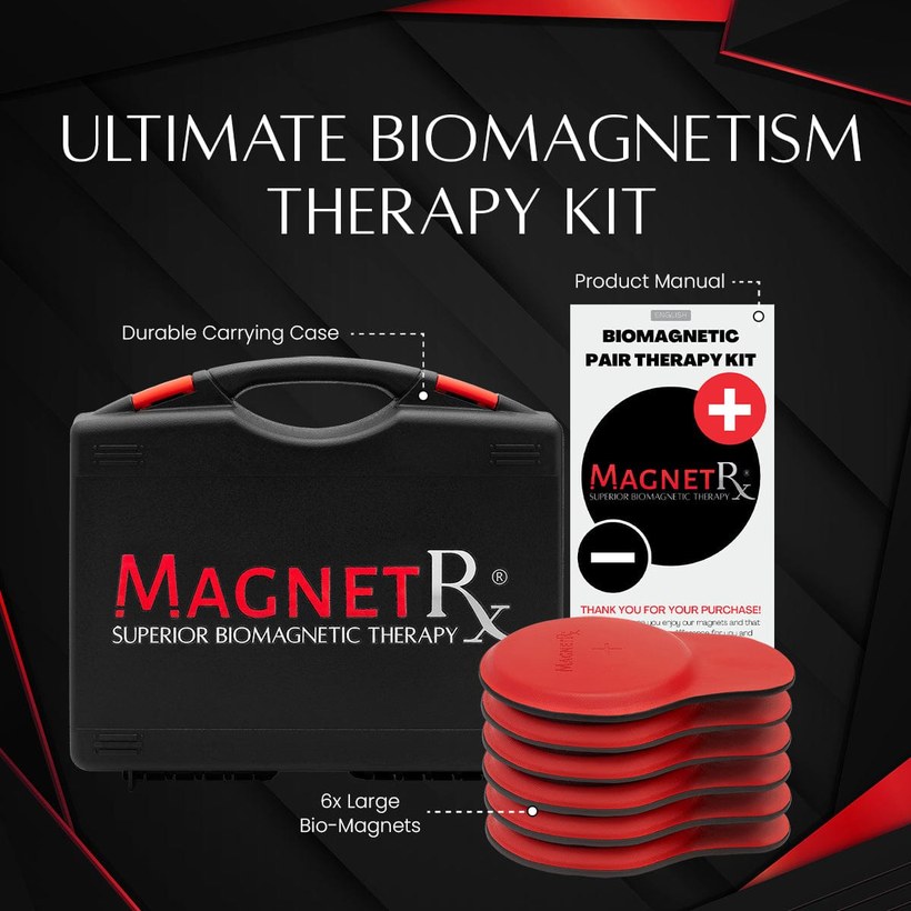 Biomagnetic pair therapy magnets — MAG-1 ultimate biomagnetism therapy kit (imanes par biomagnético)