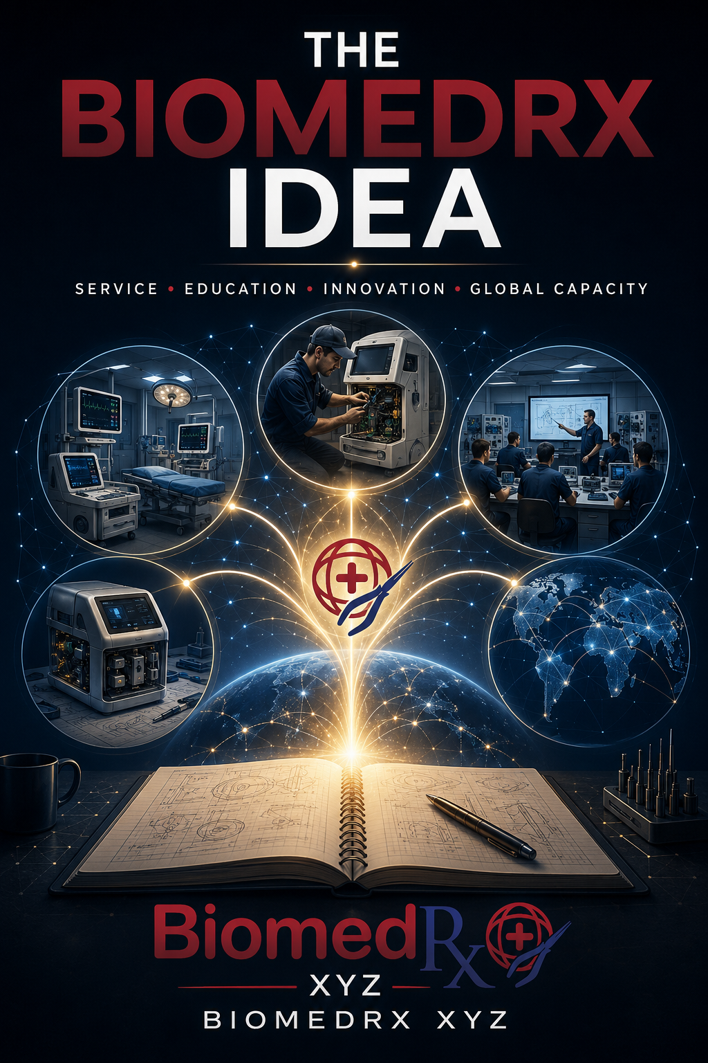 The BiomedRx Idea — eBook cover